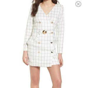 Chriselle x J.O.A. Blazer Minidress